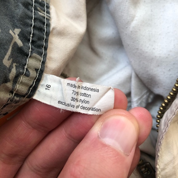 Sideout Tan Cargo Shorts Boys Size 16 - Picture 13 of 15